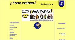 Desktop Screenshot of fw-reilingen.de